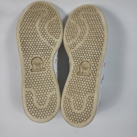 Adidas Stan Smith White Sneakers Size 8.5 - Picture 5 of 9